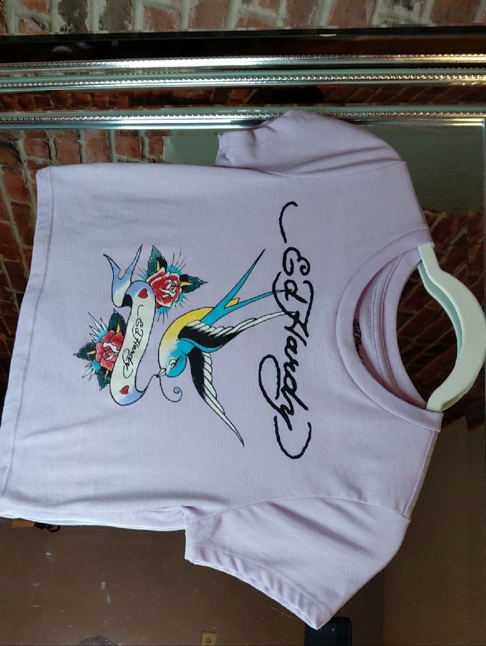 Ed Hardy Lavender Top